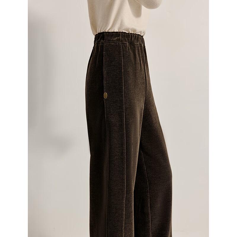 Inman Women's Double-Sided Chenille Straight-Leg Pants
