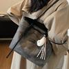 Retro Large-capacity Tote Bag Fashionable and High-quality Single-shoulder Bag Simple and Elegant Commuting Bag