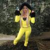 2025 Fall/Winter European Furry Hoodie & Rhinestone Sweatpants Set