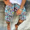Men's Shorts Summer Shorts Bermuda Shorts Beach Shorts Drawstring Print Graphic Prints Comfort Lightweight