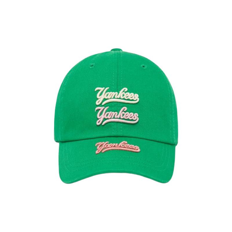 

MLB Cotton Baseball Caps Unisex Fashion 3ACPLA02N-50GNS F зелений
