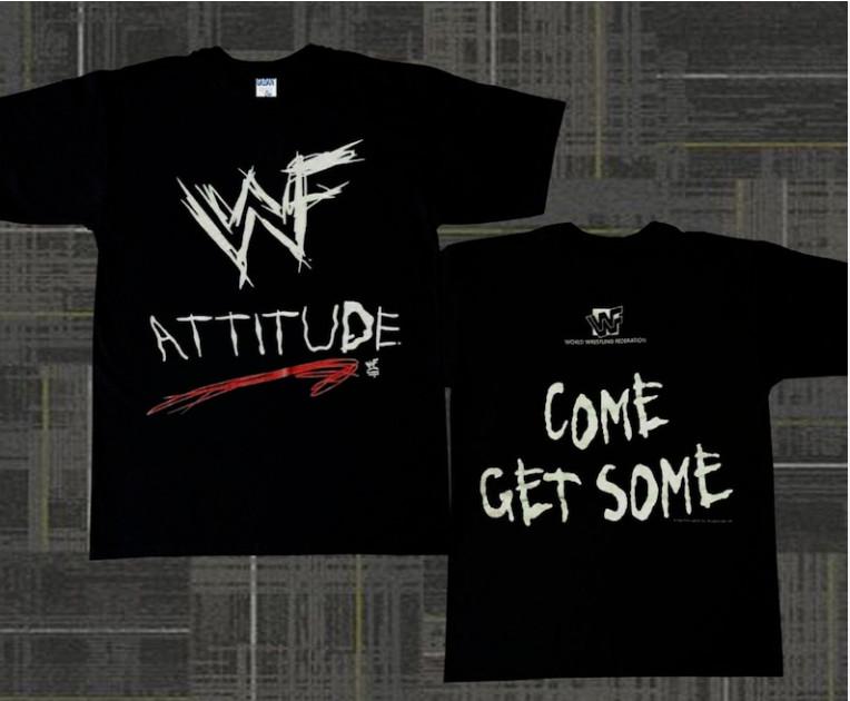 Attitude Era Come Get Some 1998 Unisex T-Shirt WWF Wrestling T-Shirt M