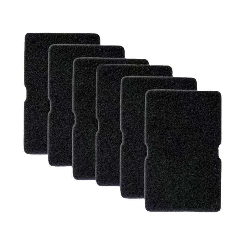 6Pieces Multilayer Dryer Filter Dryer Lint Screen Easy Cleaning Polyester Texture for Dust Capture and Energy Savings
