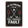 Wall Hanging Metal Sign Decorative Art 20x30cm