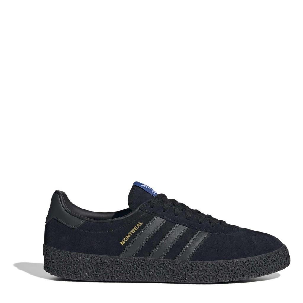Adidas Mens Originals Montreal 3 Stripes Suede Trainers