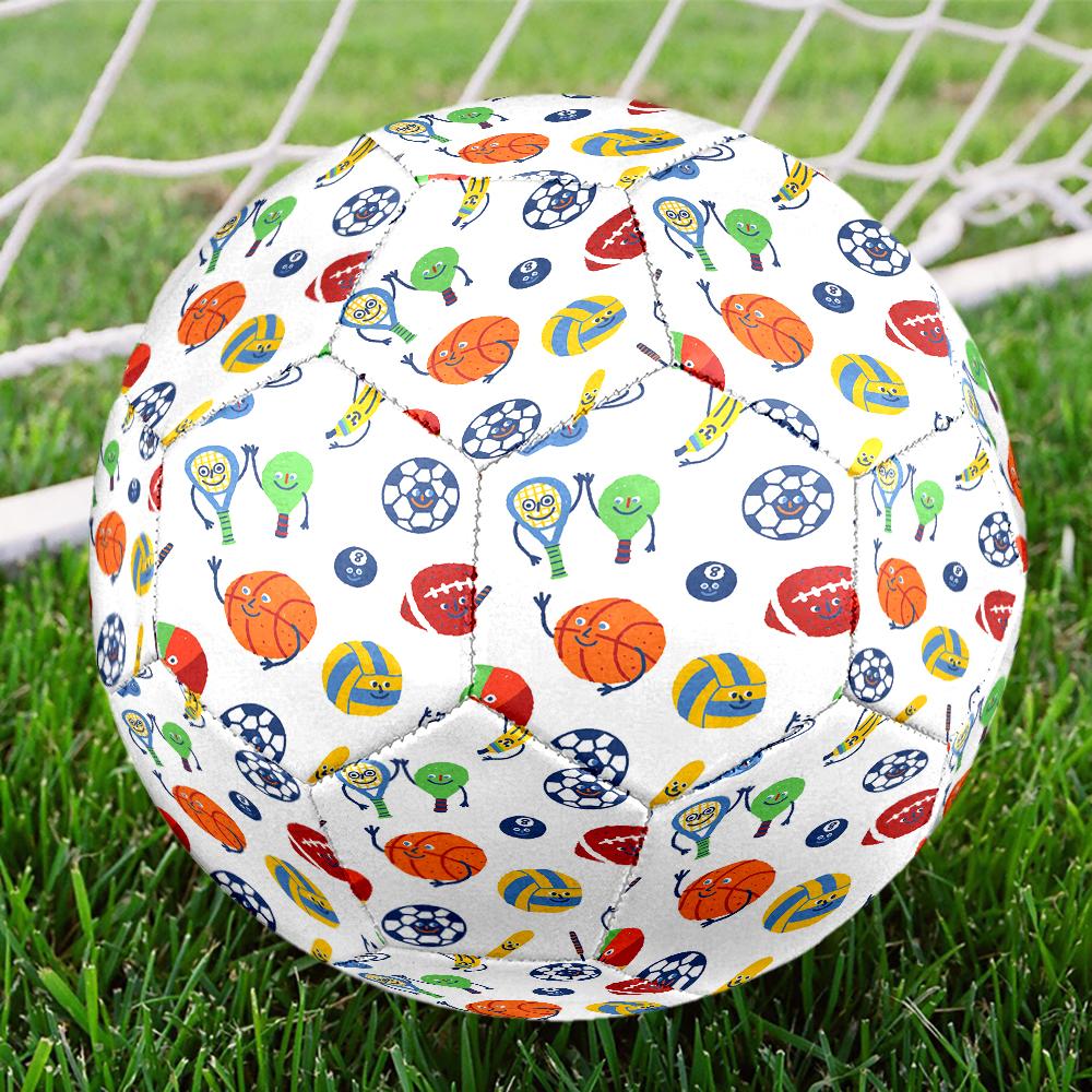 ball sports Theme Size 5 Soccer Ball, Suitable for Both Indoor and Outdoor Matches, a Gift Suitable for Everyone.