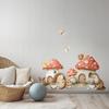 Forest Village Animals Mushrooms Wall Stickers For Children'S Room