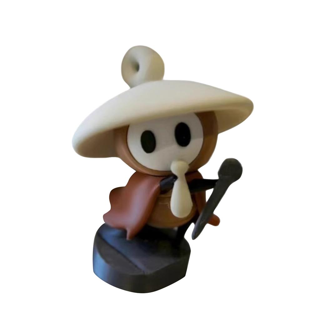 Universal 3.9 Inch Cartoon Figurine, Suitable For Home Décor, Car Dashboard Decoration, Cute Collectibles, Or Gaming Character Statues. Available