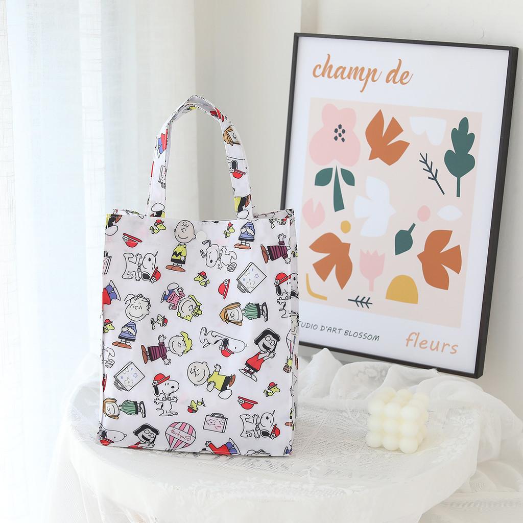 Pochacco Cute Waterproof Cartoon Lunch Bag With Multiuse Oxford Fabric For Outings And Storage