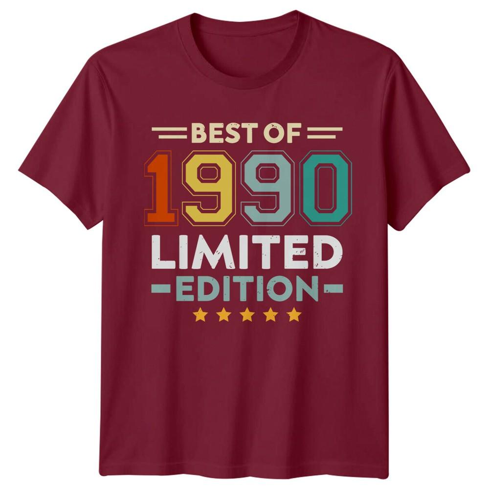Best Of 1990 Unisexs T Shirt 36th Birthday Gift Limited Edition
