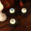 Interesting Halloween Spider Light Burst Eyes Halloween Lamp Glowing LED Night Light  Haunted House