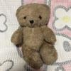 [USED] Showa Retro Vintage Polish Teddy Bear Plush Toy Pre-owned