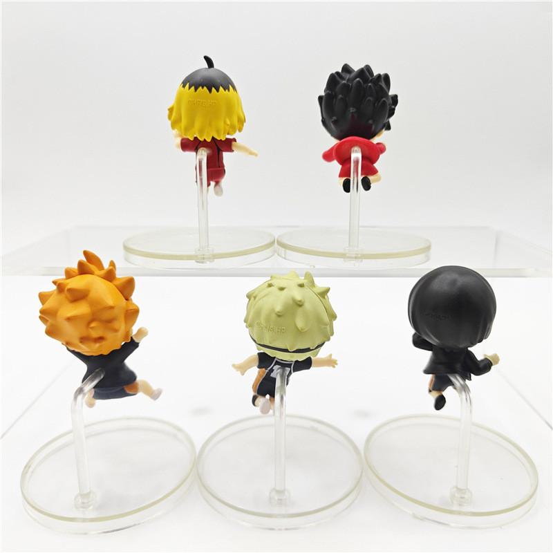 Volleyball Boys Uya Vs Inokuma High School Jumping Figures Collectible Pvc Toy Model