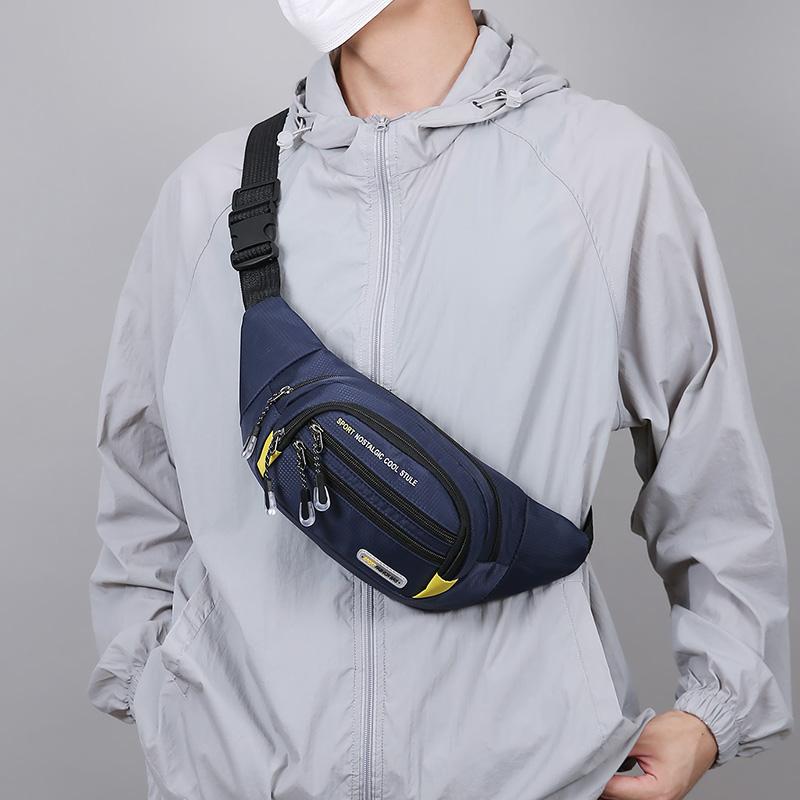 Geantă de Talie Mobilă Unisex - Capacitate Mare, Rezistentă la Apă, Durabilă pentru Muncă și Călătorii, Geantă Sport Fashion Crossbody