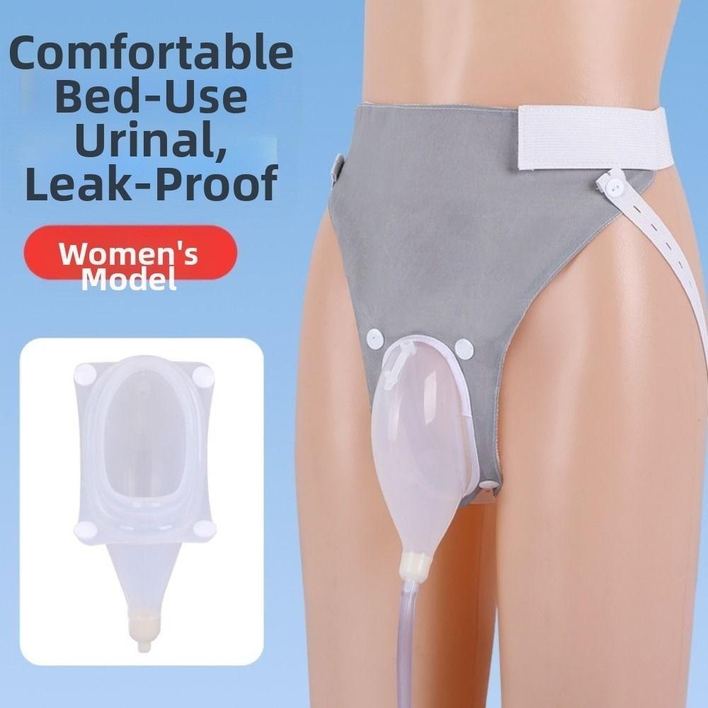 Wielorazowy Urinal Uchwyt na Mocz Silikonowy Worek do Drenażu Moczowego Noszony Urinal Kemping