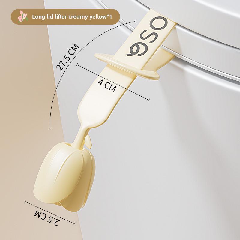 Silicone Toilet Lid Lifter: Keeps Hands Clean, Portable Smart Home Solution