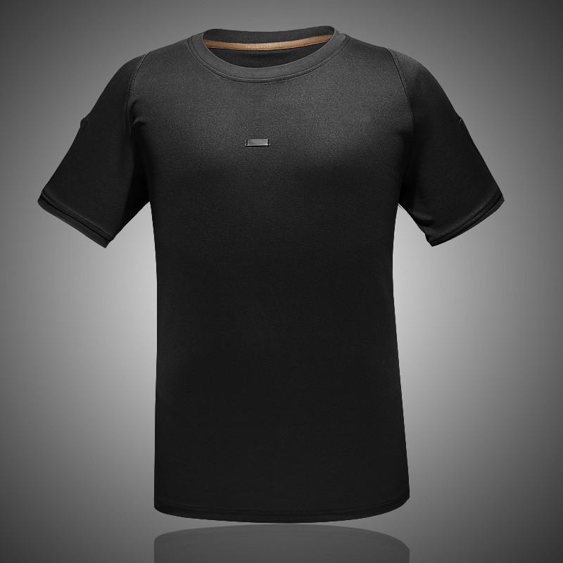 Huanlong Physical Training Clothes Sports Short-sleeved Quick-drying Round Collar Breathable Men's T-shirt