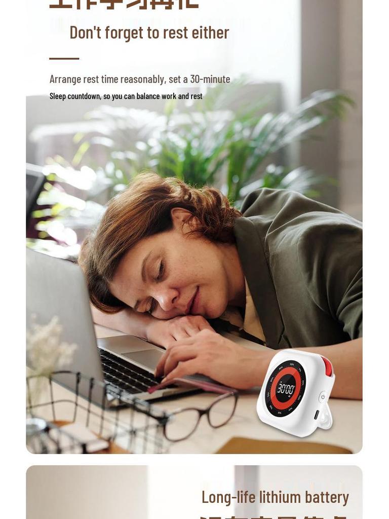 Silent Visual Timer: Study, Kitchen, Fitness & Self-Discipline Aid