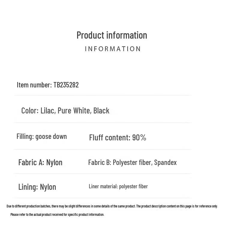 Tanboer Women's Lightweight Hooded Short Goose Down Jacket