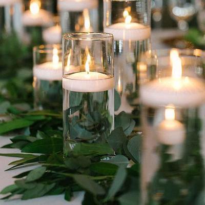 European Style Valentine's Day Wedding Candle Holder - Romantic Candlelit Dinner Floating Cup