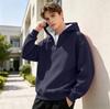 Herren Color Half-Zip Hoodie Lässiger Pullover für den Alltag