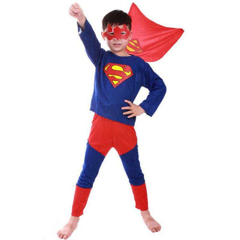 Spiderman Kids Superhero Cosplay Costume Children Clothing Sets Long Sleeve