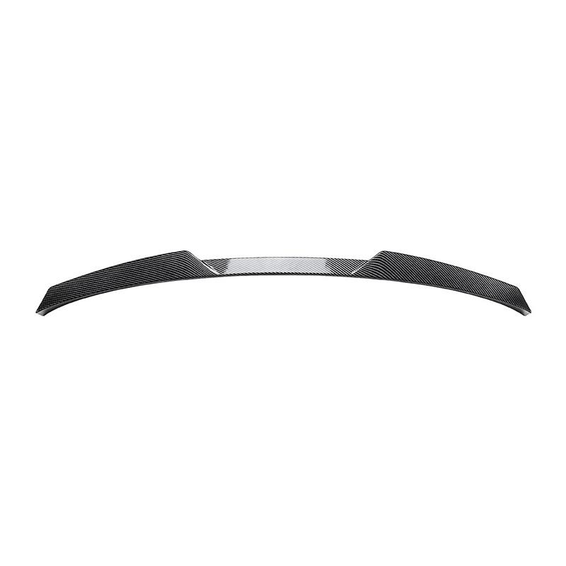 For BMW 3 Series F31 2013-2019 Touring MP Style High Quality ABS Car Mid Wing Spoiler Glossy Black Carbon Fiber Loo Body Kit