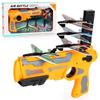 Rapid-Fire Foam Glider Gun Toy for Kids – Outdoor Airplane Launcher Model