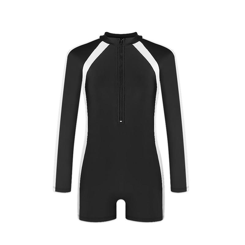 

Женский спортивный слитный купальник: Длинный/Короткий рукав, Защита от солнца, Слимминг, Высокая эластичность, Быстросохнущий, Плоская штанина, Консервативный купальник XXL (suggested for 120-130 lbs)