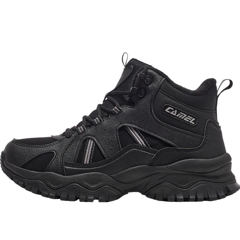 Camel Men s High-Top Fleece-Lined Casual Shoes 38