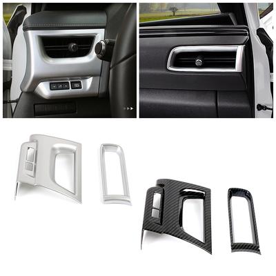 For Lexus UX UX200 UX250 2018-2024 Dashboard Side AC Air Condition Outlet Vent Cover Trim ABS Interior Modify Decoration Refit