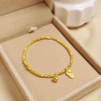 Broken Bracelet Design Trendy Temperament High-End Sense Broken Gold Bracelet Jewelry Women