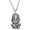 Elephant Head Pendant Necklace Lucky Boho Tribal Style Jewelry 45cm or 70cm Long Chain