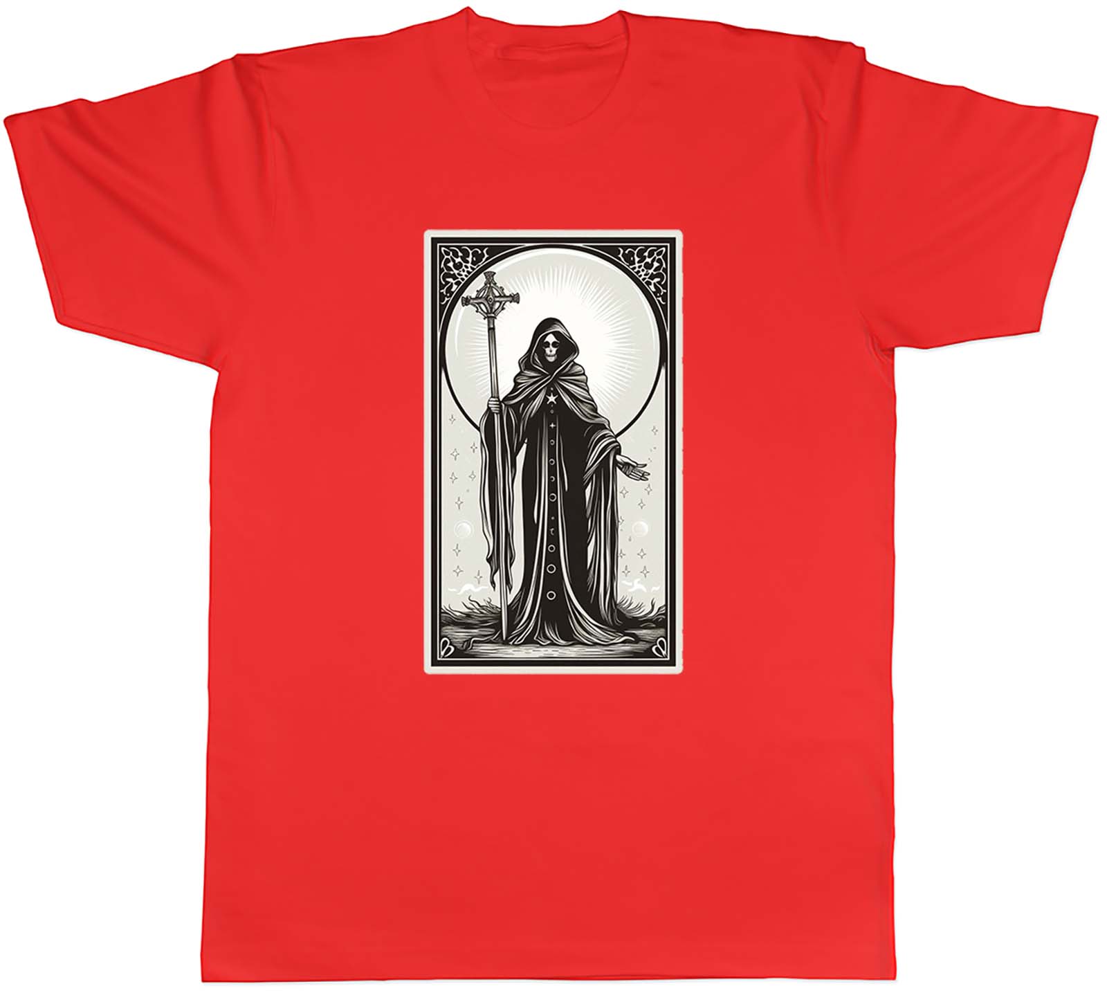 Skeleton Grim Reaper Unisexs TShirt Death Afterlife Dark Tee Gift S