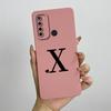 For Xiaomi Redmi Note 8 Case Redmi Note 8T Cover Redmi Note 8 Pro Cases Luxury Letters Square Phone Case Shockproof Back Cover