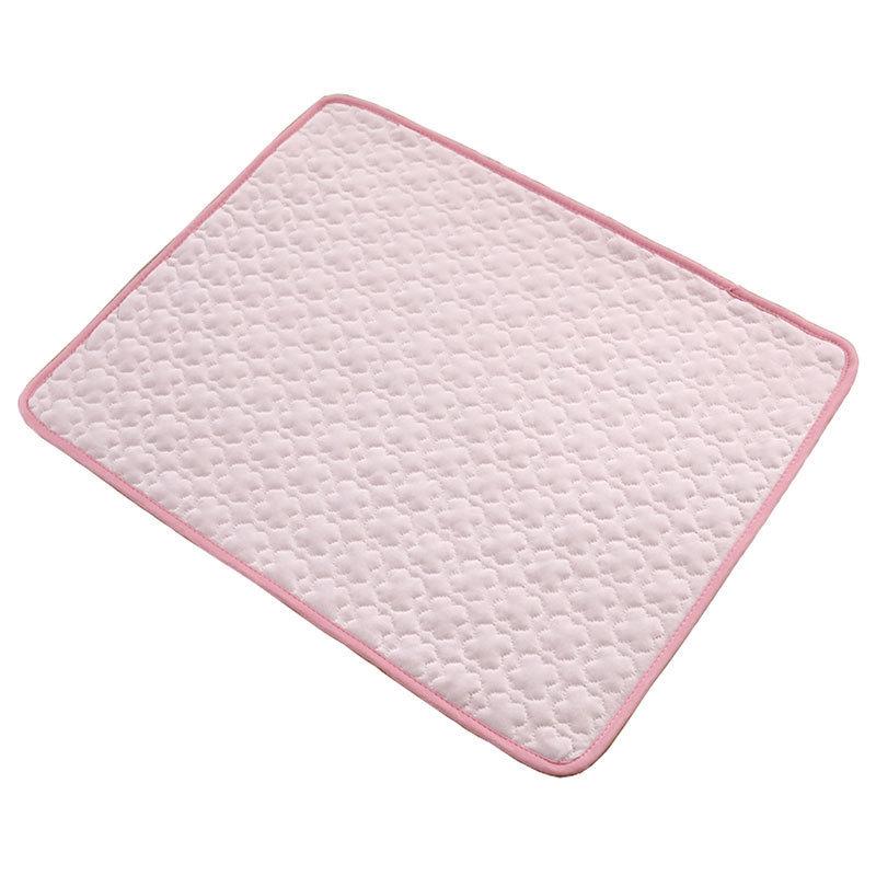 Summer Ice Silk Cooling Mat for Pets - Soft, Comfortable, and Breathable Mat for Cats and Dogs.