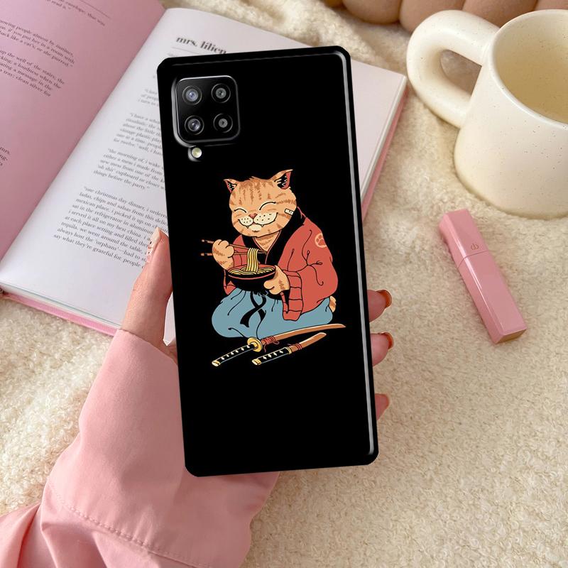 

Ukiyo-e Кот-Самурай Неко Рамен Для Samsung Galaxy A55 A35 A15 A32 A12 A22 A52 A54 A34 A14 A56 A36 A26 A16 A13 A53 A06 Чехол Samsung A53 5G
