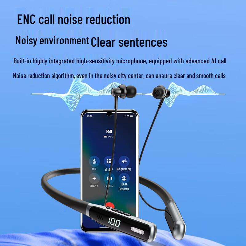 Newman G1 Wireless Neckband Sports Bluetooth Earphones