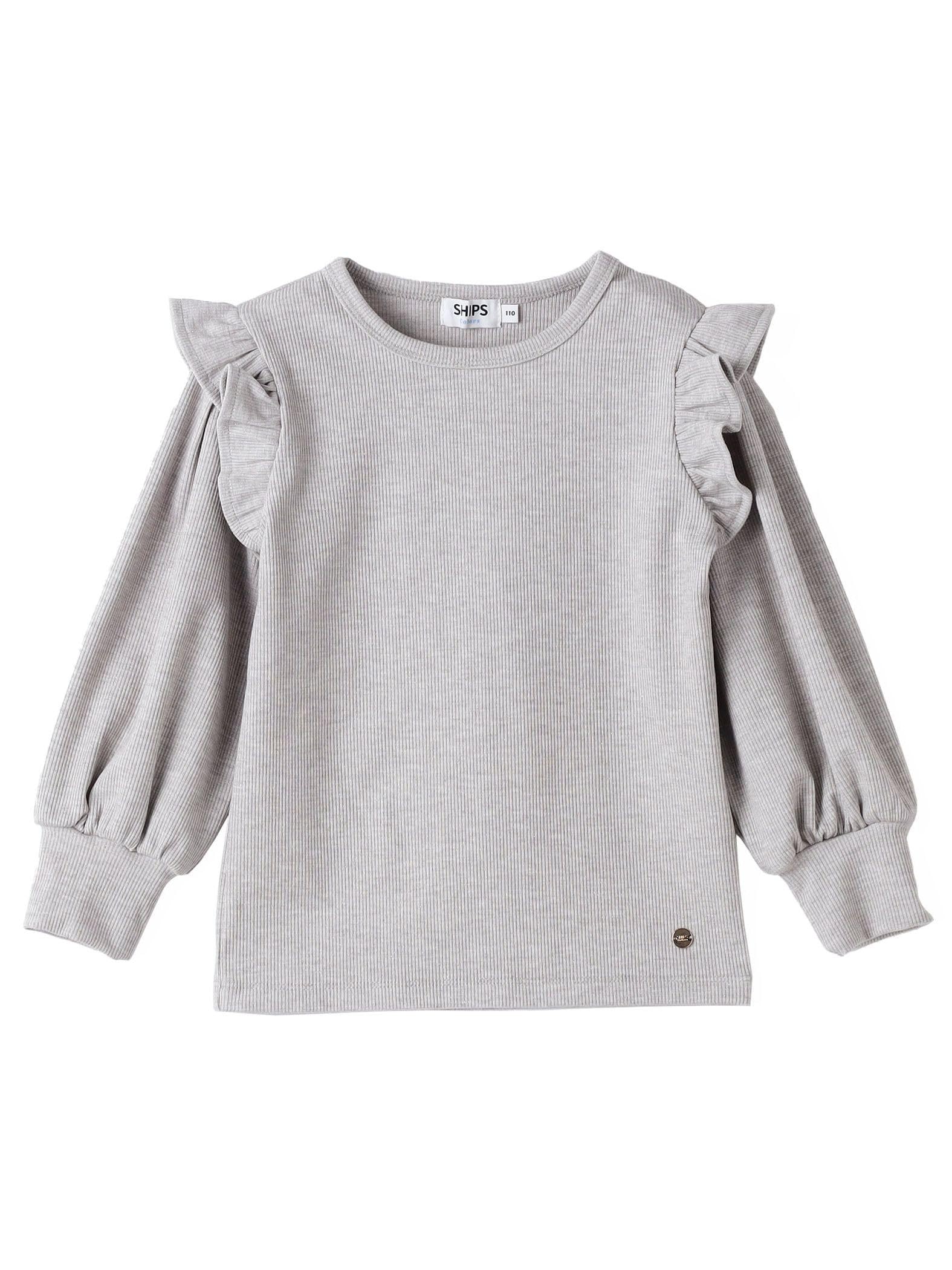 

Топ с рукавами-буфами и длинными рукавами (Размеры 90-140 см) - Серый (Код продукта: 232060006)