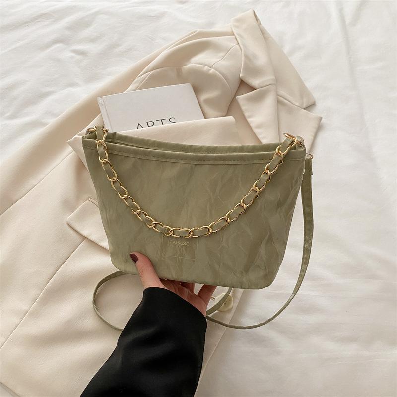 

Популярные сумки этого года женские 2025 новые осенние модели модная ниша супер огонь высококачественная сумка-ведро через одно плечо