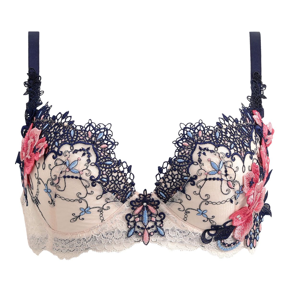 

Himiko Plus Underbust Single 021series Lingerie Bra, Sizes, 80, B, C, D, E, F, Item, (BE-Beige, E65)