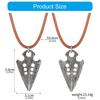 Unisex Charm Necklace Alloy Arrows Neck Jewelry Unique Fashion Accessory Suitable for Daily Wear Special Occasions