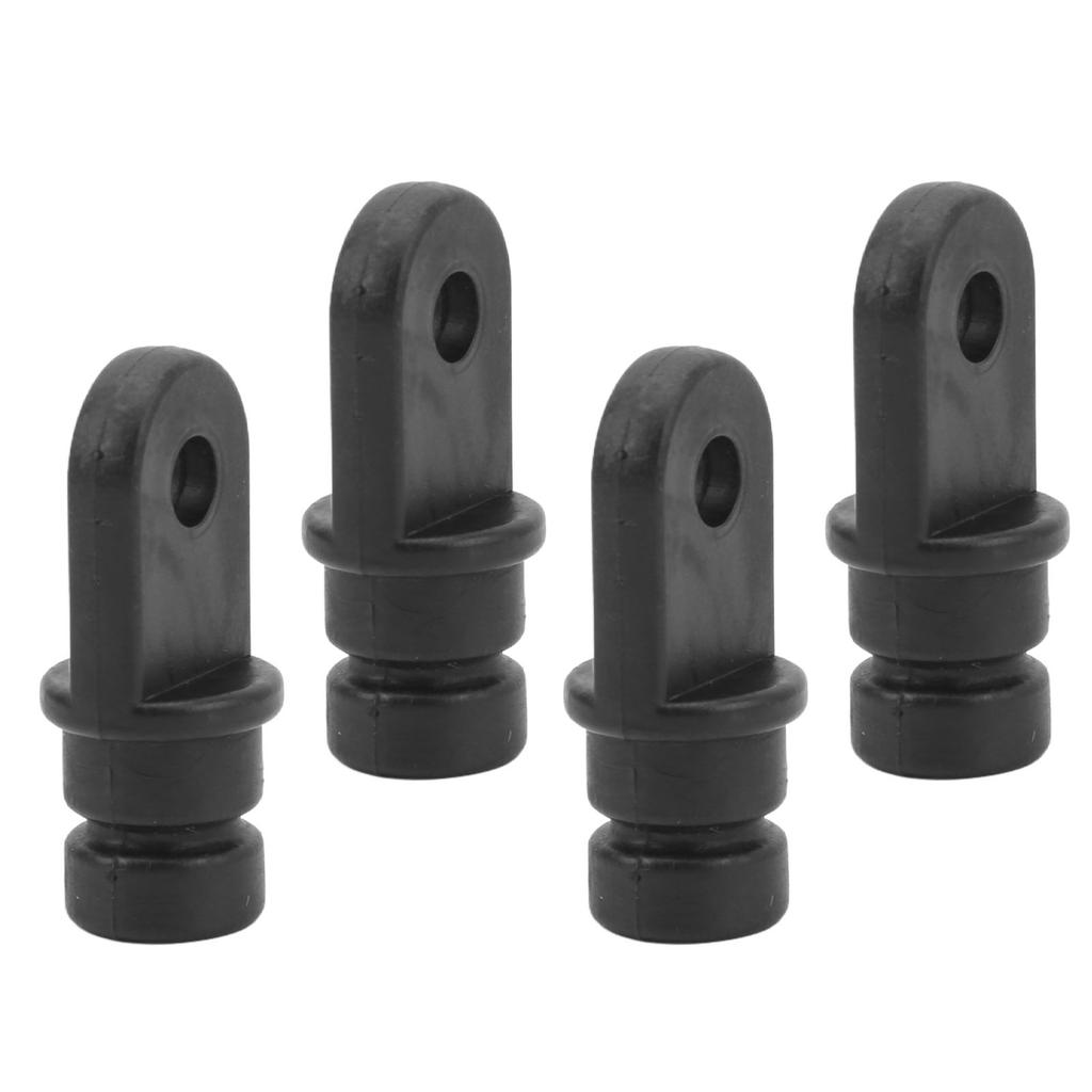 4 Pcs Bimini Top Fitting Nylon Eye End Top Bimini Top Hardware Cover Cap for Marine Boat 58