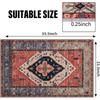 Retro Interior Doormat - 23.5 x 35.5 inches, Non-slip Front Doormat, Soft and Quick-absorbing Inlet Doormat