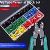 Multi-Function Mini Electric Terminal Crimping Pliers With Wire Stripping Cutting Hand Crimping Tool Multiple Connector Kits