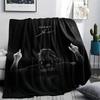 1Pc messi Print Flannel Blanket, High quality Comfortable for All Seasons, Home Decor, Warmth and Comfort, Perfect for Christmas GiftS