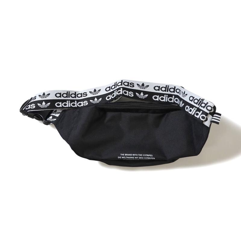 Adidas Originals Polyester Fanny Pack Sling Bag Shoulder Bag Crossbody Bag Regular Unisex Black Adidas EJ0974