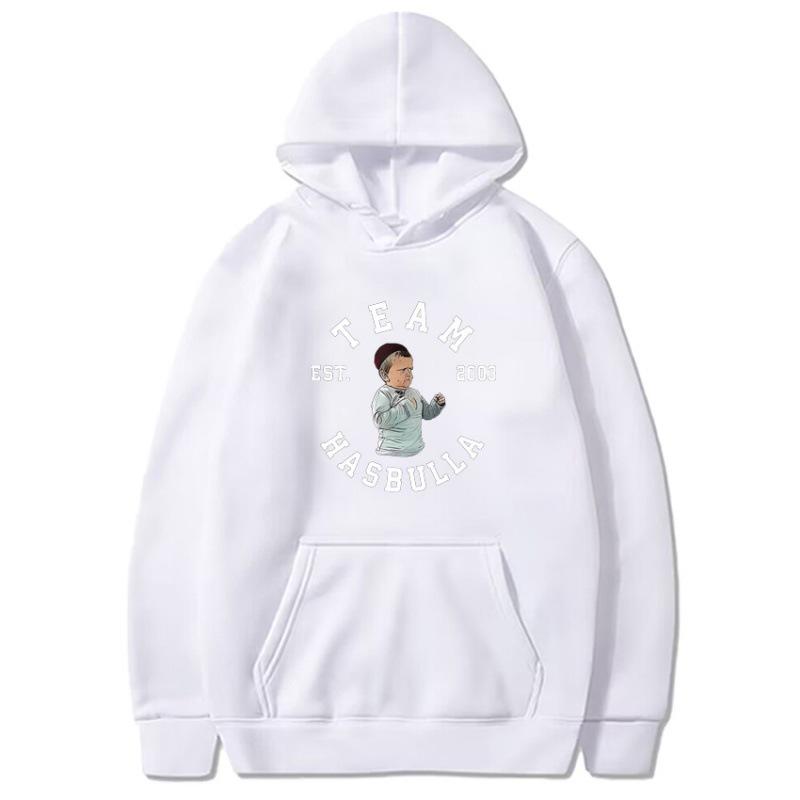 Team Hasbulla Uomo Donna Felpa Hoodie Autumn Winter Fleece Streetwear
