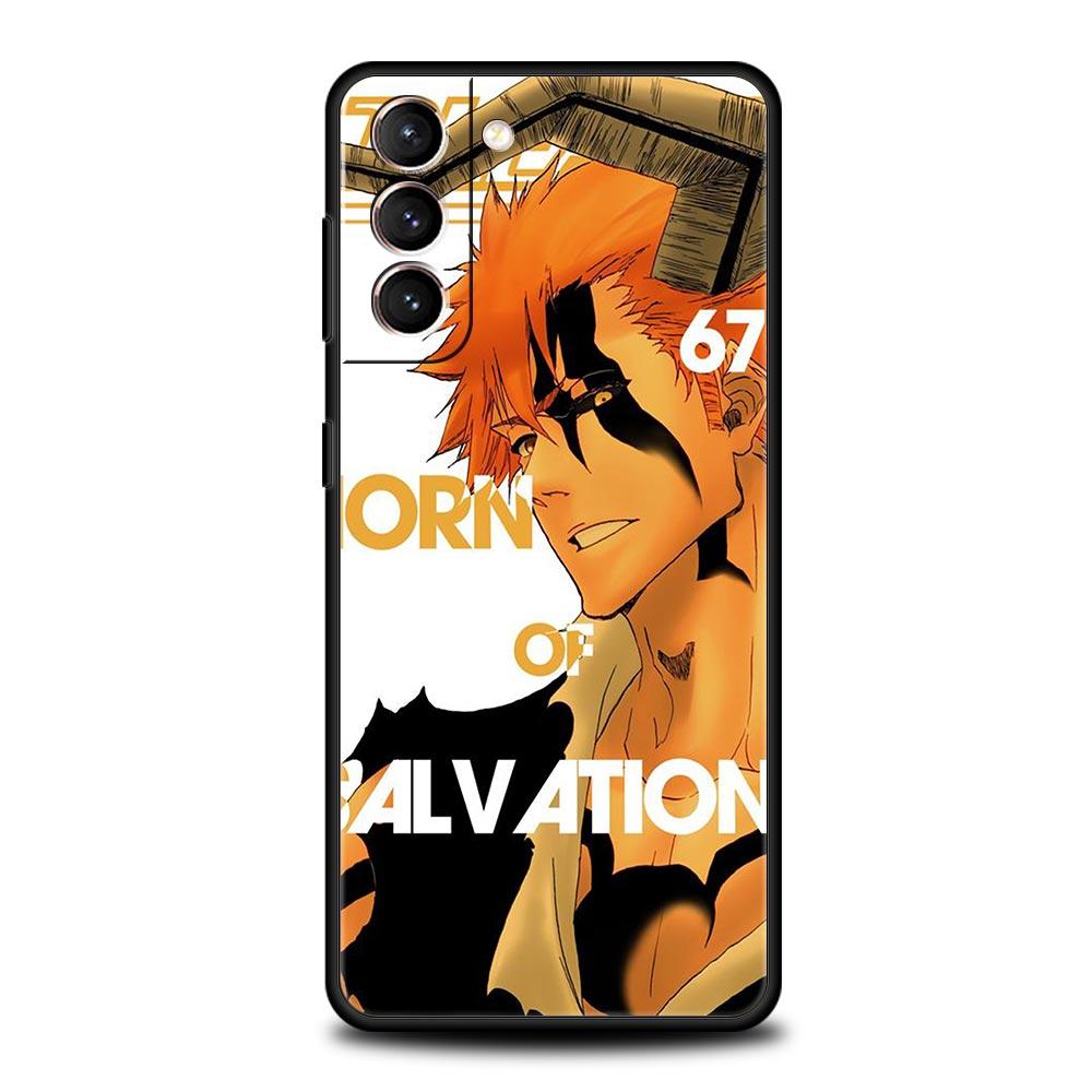 Bleach Kurosaki Ichigo For Samsung Galaxy S22 Ultra S20 S21 FE 5G S10 S9 Plus S10E S8 Phone Case Note 10 Lite 20 Silicone Cover