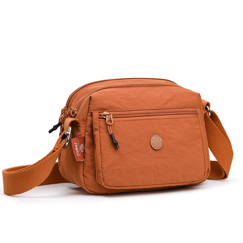 Lightweight Nylon Crossbody Bag for Women Casual Shoulder Handbag with Multi Pockets